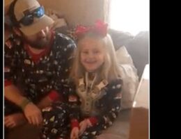 WATCH: Little Girl Badly Injured in Tornado Gets Christmas Presents From Donald and Melania Trump