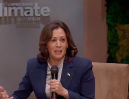 'Just Making Stuff up Here': Kamala Harris Claims Kids Are Suffering 'Climate Mental Health' Issues