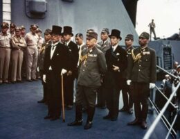 78 Years Ago Today, on The Deck of the USS Missouri, World War II Came to an End