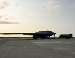 B-2 Stealth Bomber Lands For The First Time On The European Mainland