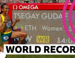 Diamond League finals: Gudaf Tsegay smashes women's 5,000m world record by almost five seconds
