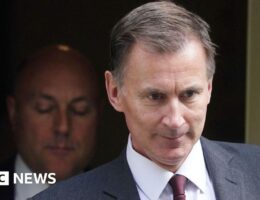 Jeremy Hunt says UK must break out of tax rise 'vicious circle'