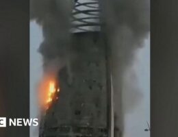 Khartoum: Fire guts landmark skyscraper