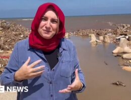 Libya flood: 'There's a smell of decay and death in the air'