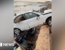 Libya floods: Footage shows aftermath of catastrophic floods