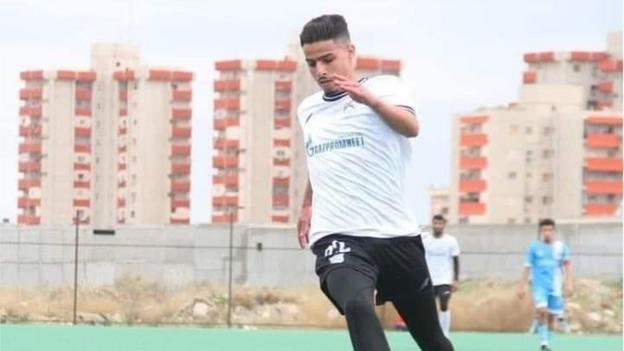 Al-Tahaddi footballer Shaheen Al-Jamil who died in the Libya floods