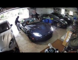 Masked Carjackers Follow Aston Martin Driver Home, Violently Beat Him in His Garage in Broad Daylight Robbery (VIDEO)