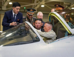 North Korea's Kim Tours Aviation Plant In Russia's Far East
