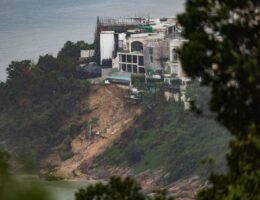 Residents of luxury estate Redhill Peninsula in Hong Kong evacuated over landslide risk as city recovers from floods
