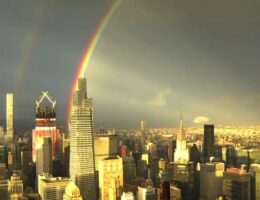 Stunning Double Rainbow Lights Up New York City Skyline on 9/11 (VIDEO)