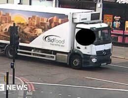 Watch: Sightings of catering lorry used in prison escape