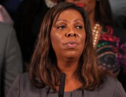Letitia James Leaves Courtroom without Granting Interview After Judge Tosses Out 80% of Her Case Against Trump
