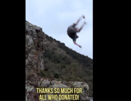 VIDEO: Robert Kennedy Jr. Does a Backflip Off a Cliff to Thank Donors – Now It’s Your Turn, Old Joe!