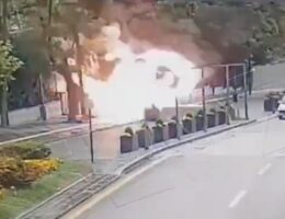 WATCH: Astonishing Footage Shows Suicide Bomber Detonating During Attack in Turkey